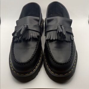 Dr. Martens Black Tassel Loafers